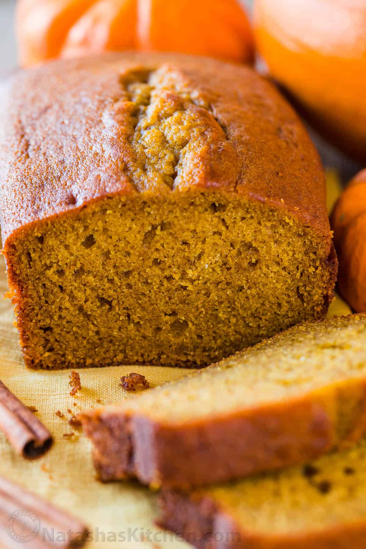 The Easiest & Most Moist Pumpkin Bread Recipe for Fall
